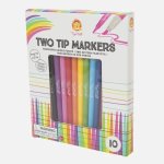 Two Tip Markers By