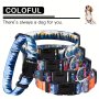 1PC Pet Collar Digital Print Adjustment Dog Collar Cute Dog Collar