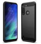 Moto One Fusion 2021 Slim Carbon Fibre Case Black
