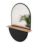 Marq Punched Shelf Vertical Pill Mirror - 550 X 150 X 1200