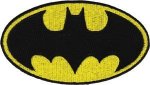 Batman Dark Knight Dc Comics Movie Classic Bat Logo Iron On Applique Patch DC08