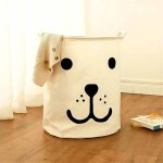 Folding Puppy Storage Smiling The Hometopia