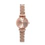 Ladies Rose Gold Analog Dress Watch 28MM Case With Date