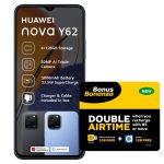Huawei Nova Y62 128GB Dual Sim - Midnight Black + Mtn Sim Kit & LTE Device Promotion