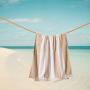 Miami Cabana Beach Towel Sandy Stripe