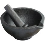 Cast Iron Pestle And Mortar - 1KGS