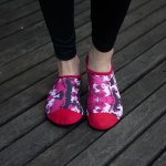 Rebounding Shoes Tie Dye Print Soles - Size 8-9 UK