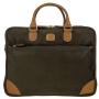 Life Business Tablet Large Laptop Briefcase Olive