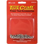 Tork Craft Thread Repair Kit M5 X 0.8 X 1.5D Repl. Inserts For NR5005