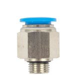 AirCraft Pu Hose Fitting Straight Stud 14MM-1 4" M
