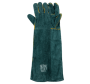 Leather Premium Green Lined Glove