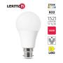 Lexman LED Bulb A60 B22 11.2W Warm White