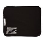 Meeco Gusset Bookbag Canvas Black