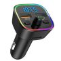 Car Bluetooth 5.0 Wireless Handsfree Car Fm Transmitter Receiver Radio