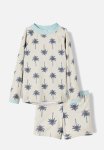 Cotton On Flynn Rash Vest And Billy Boyleg Trunk Set - Rainy Day rabbit Grey Palm