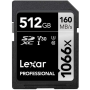 Lexar Sd Pro 1066X 512GB Sdxc Uhs-i Memory Card LXSD1066P512