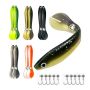 10-PIECE Metal And Soft Bionic Fishing Lure Set For Trout & Bass