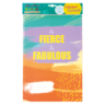 A4 Bts Colour Splash Book Jackets 5-PACK Colour May Vary