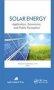 Solar Energy - Application Economics And Public Perception   Hardcover