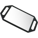 Mirror Rectangular Black 2 Handle 22 X 30CM