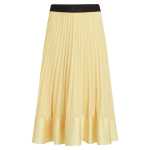 Satin Pleated Skirt -sunlight