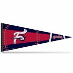 Rico Industries Milb Baseball Reading Phillies 12" X 30" Felt Wall D Cor Pennant - Great For Home bed Room man Cave D Cor