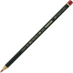 Faber-Castell Red 9606 Castell Document Pencil Box Of 12
