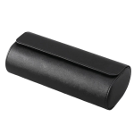 Triple Watch Roll - Saffiano Black
