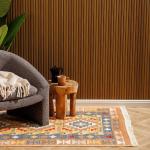 Antalya Mediterranean Collection Jacquard Polycotton Carpet Multi - 200X300CM