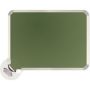 Parrot Non-magnetic Aluminium Frame Chalk Board 1000X1000MM