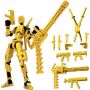 Gatling Gun Titan 13 Action Figure Set Assembled