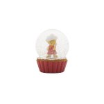 Cupcake With Snowglobe Red 10X13CM