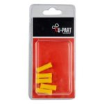 Butt Connector Ferrule Bulk Pack Of 10 4.0-6 LC400 Yellow