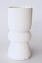White Bubble Vase 42X20CM