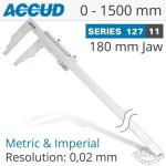 Vernier Caliper 1500MM 0.011MM Acc. 180MM 0.02MM Grad S steel