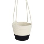Hanging Planter - Black Block - Medium