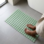 Anti-slip Absorbent Pvc Bathroom Mat