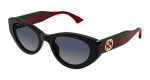 Gucci Sunglasses Womens In Black Green Grey GG1862S-005 - Black Onesize