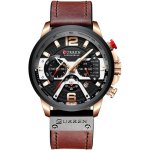 Curren 8329 Chronograph - Brown