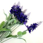 Silk French Lavender Dark Purple - Factory Plaza