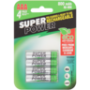 Power Aaa Rechargeable Batteries 4-PACK