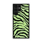 Custom Printed Tpu Cases - Samsung Galaxy S22 Ultra 5G & 39 Green Zebra& 39 By