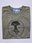 Mens Rooted Olive T-Shirt - 3XL