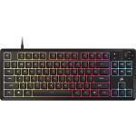 Corsair K55 Core Tkl Rgb Wired Gaming Membrane Keyboard With 8-ZONE Rgb Backlighting Black