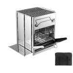Lifespace Stainless Steel Camping & Hiking Stove In Carry Bag