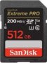 SanDisk Extreme Pro 512 Gb Sdxc Class 10 200MB/S/140MB/S V30 U3
