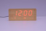 Wooden Clock Rectangle MTR-0860