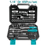 Total 45PCS 1 4" Socket Set