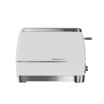 Cosmopolis 2 Slice Toaster White & Chrome