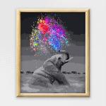 Adult Paint By Numbers With Frame - Elly Colour Canon